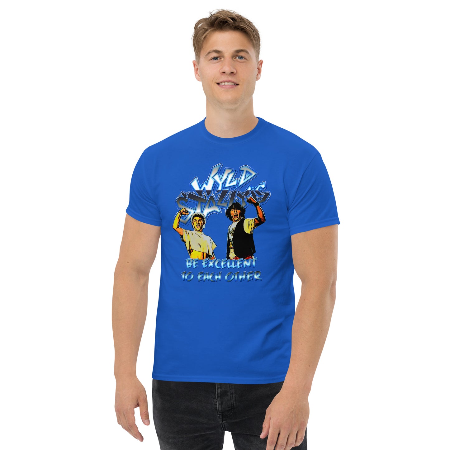 Wyld Stallyns Bill and Ted T-shirt - 80s Adventure Vibes - thenightmareinc