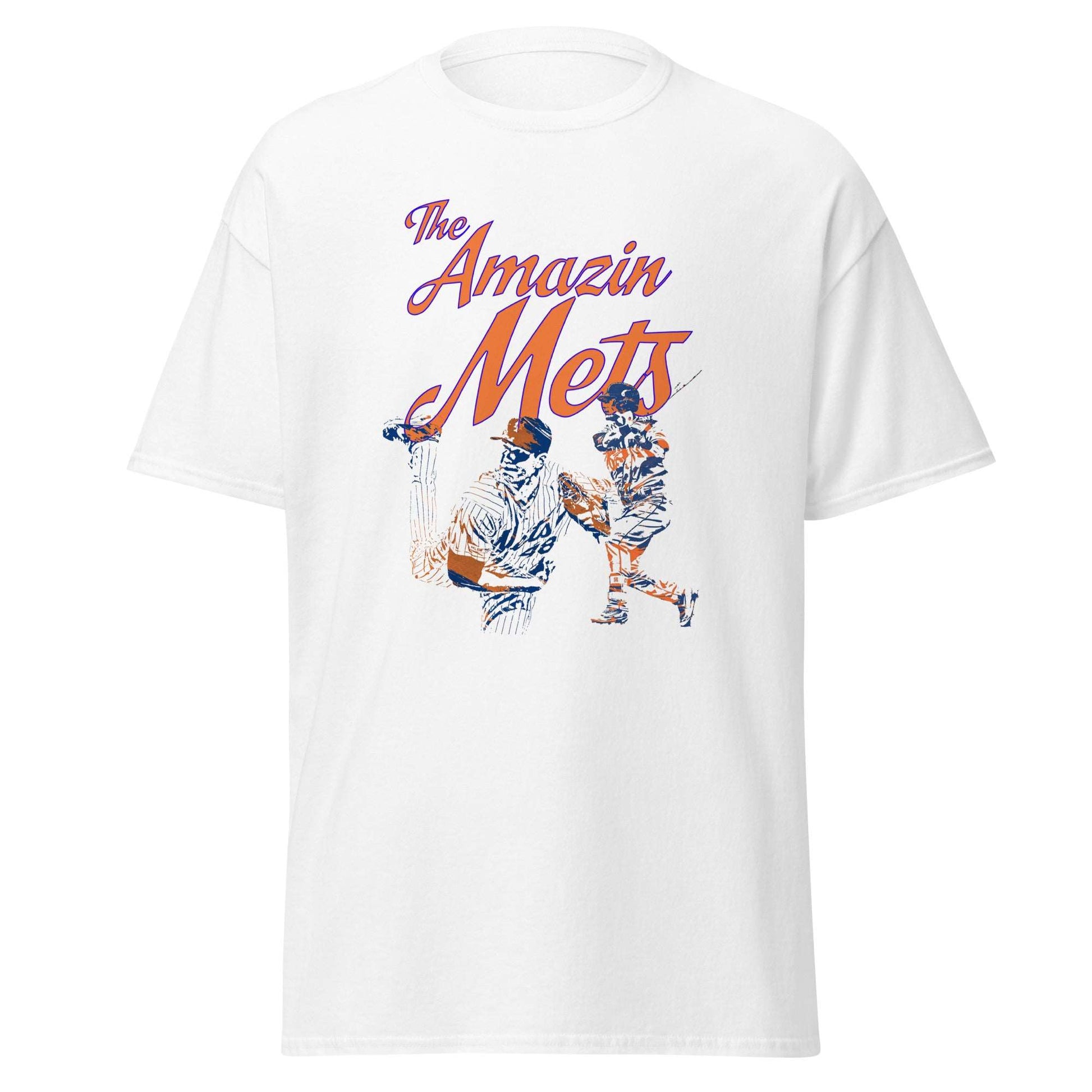 Amazin Mets Classic Tee - Baseball Legends Shirt - thenightmareinc