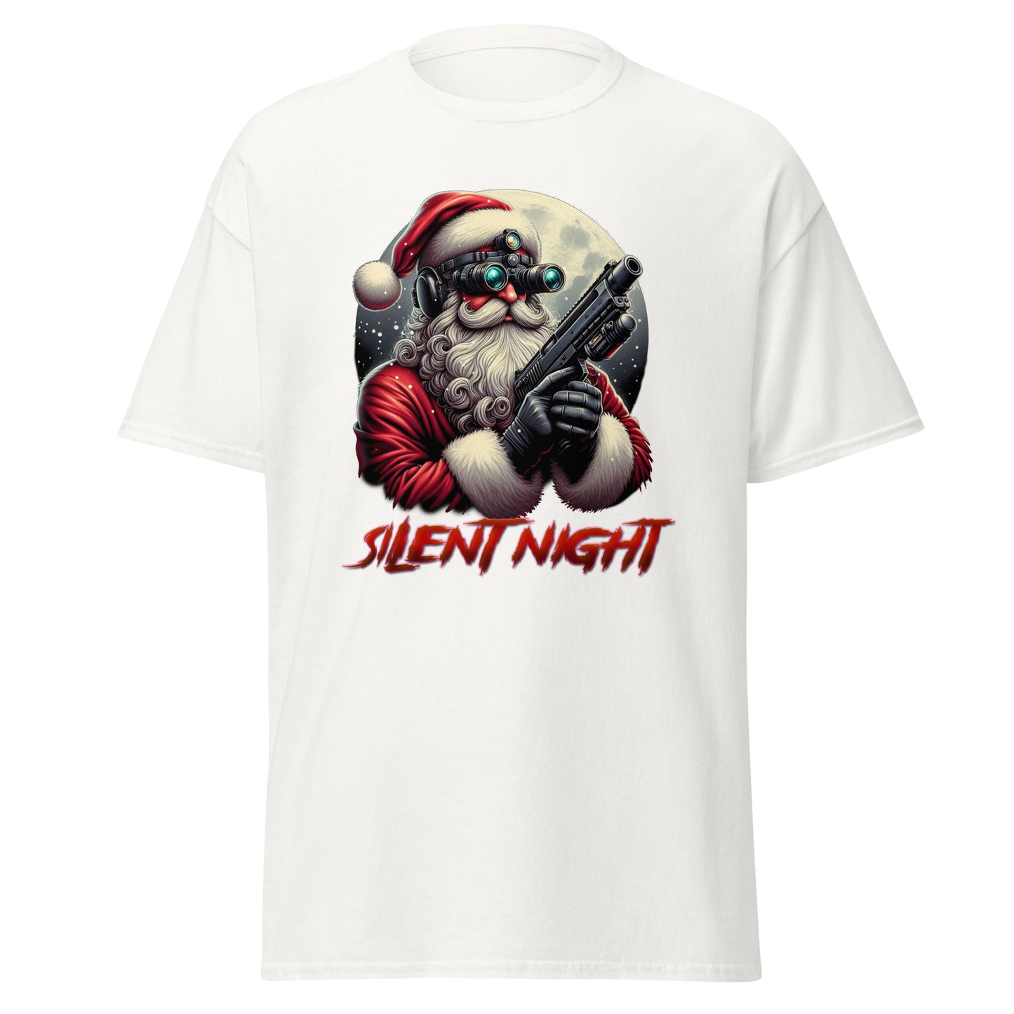Embrace Tranquility with Our Silent Night T-Shirt - Stylish and Serene Apparel