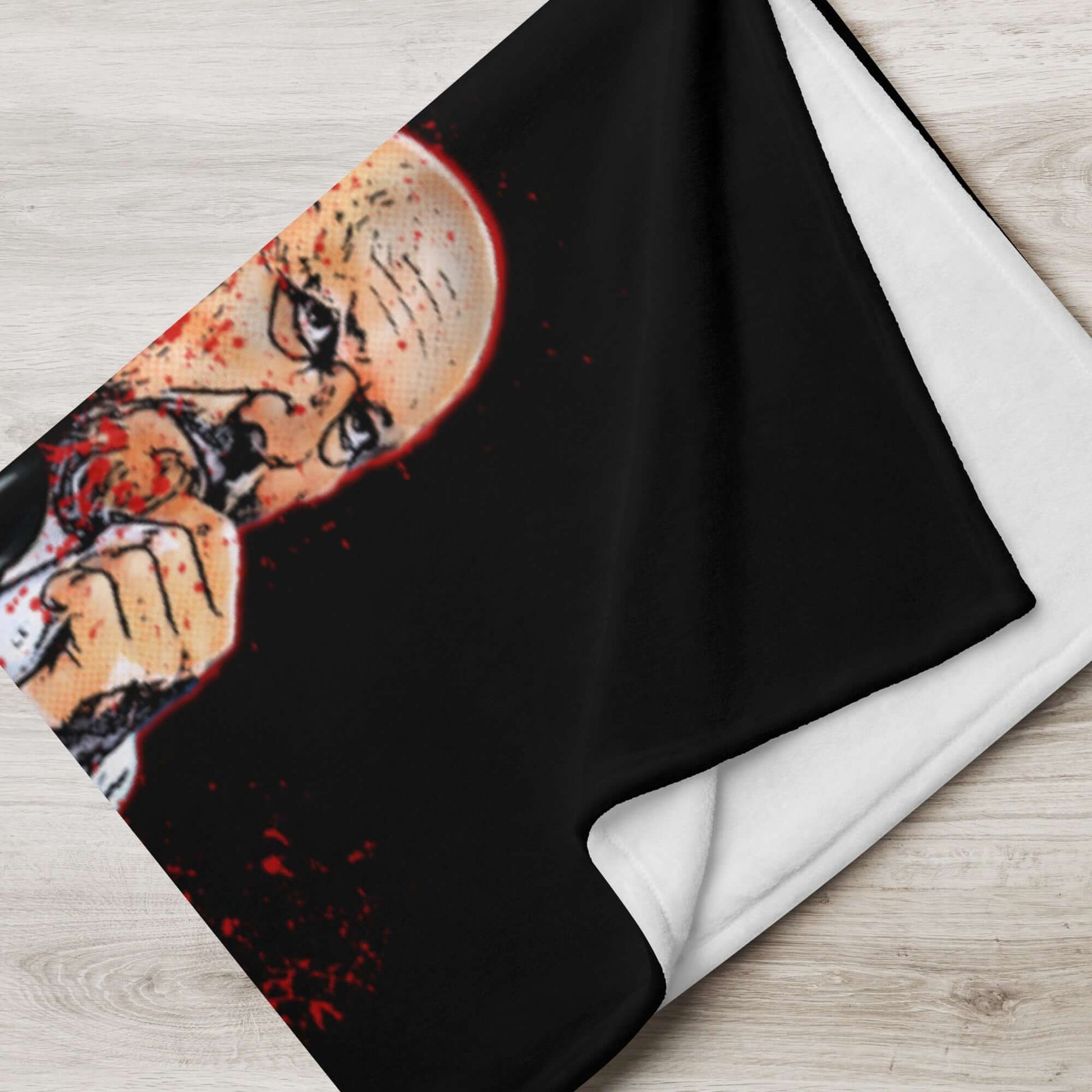 Michael Myers Halloween Throw Blanket - Iconic Slasher Film Merchandise - thenightmareinc