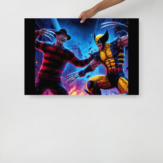 Freddy Krueger vs Wolverine - The Clash of the Claws