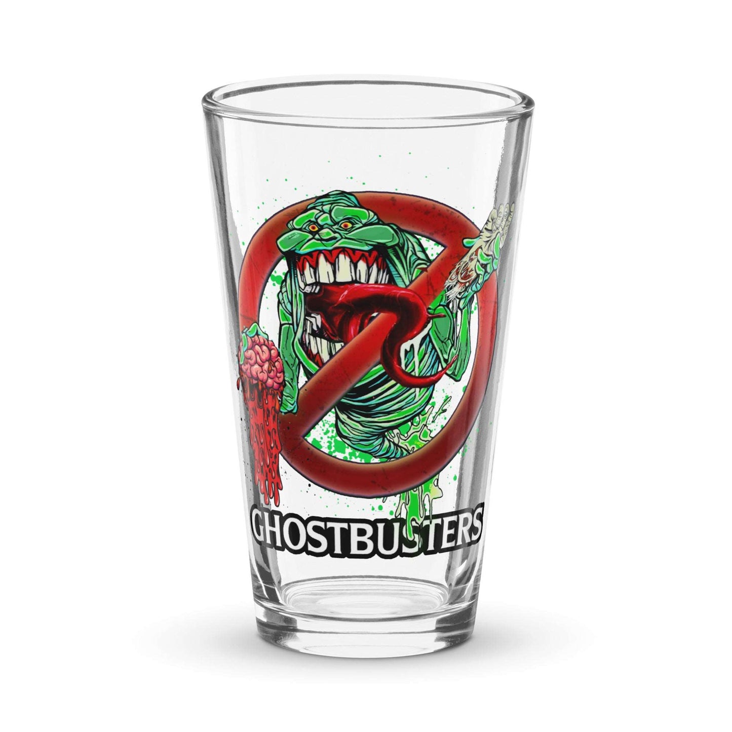 Ghostbusters Pint Glass - Raise a Toast to the Ghost-Hunting Heroes - thenightmareinc