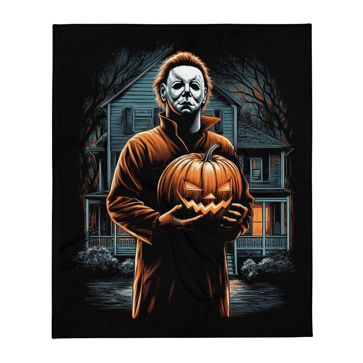 Michael Myers House Blanket - Wrapping in Halloween's Silence