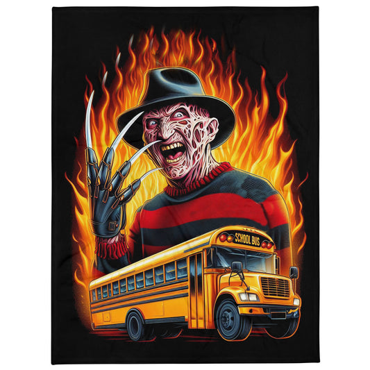 Freddy Krueger Nightmare Blanket - Embrace the Horror in Comfort