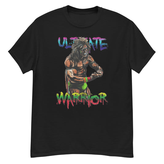 Ultimate Warrior Iconic Wrestling Tee - thenightmareinc
