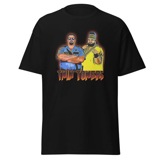 Twin Towers Big Boss Man and Akeem Wrestling Tee - thenightmareinc