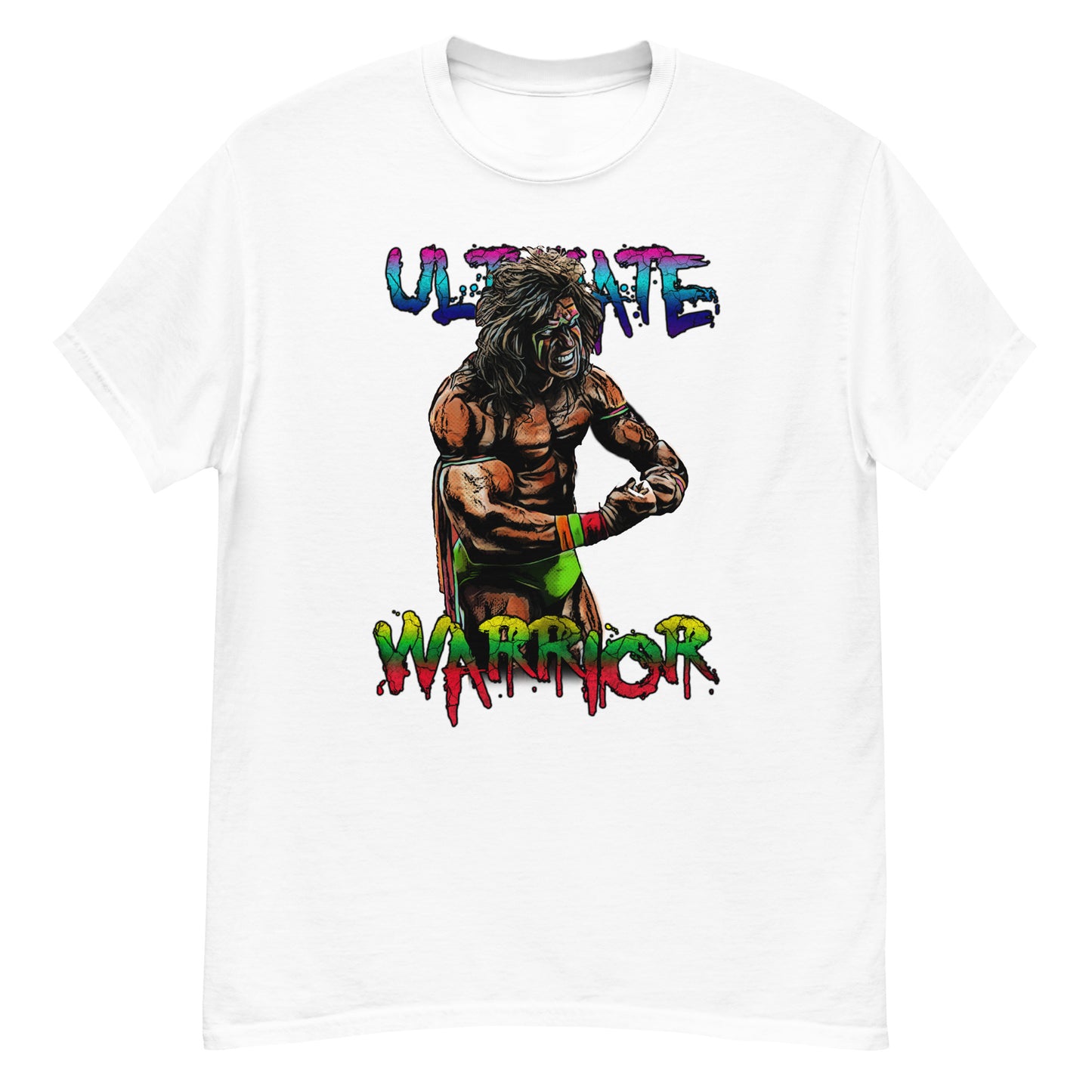 Ultimate Warrior Iconic Wrestling Tee - thenightmareinc